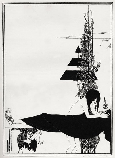 プラトンの嘆き 作： Aubrey Beardsley